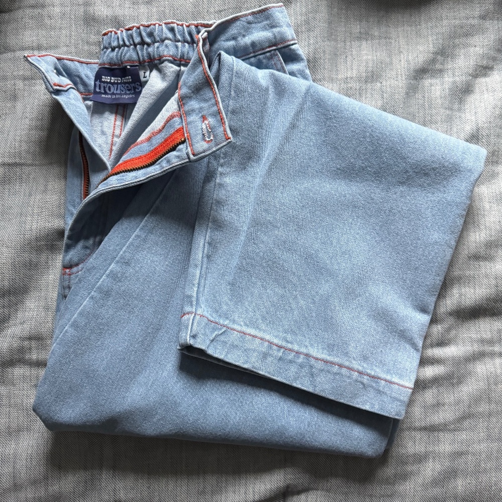 Big Bud Press | Denim trouser jeans, light wash